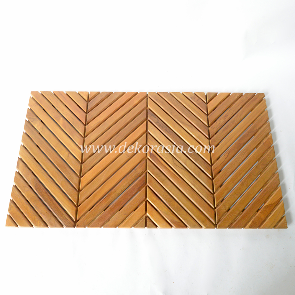 Teak Shower Mat - The House of Teak Shower Mat, Teak Bath and Shower Mats, Wooden Shower Mat